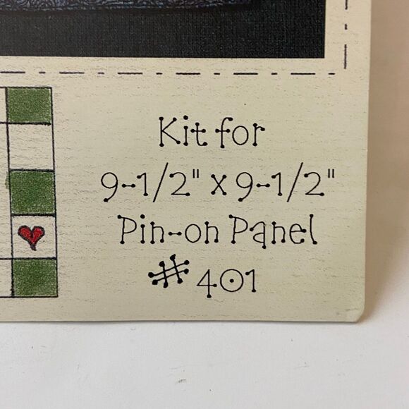 Heirloom Beginnings 401 Mr Winter Pin Up Kit Pattern Sewing Craft Patchwork - Picture 5 of 9